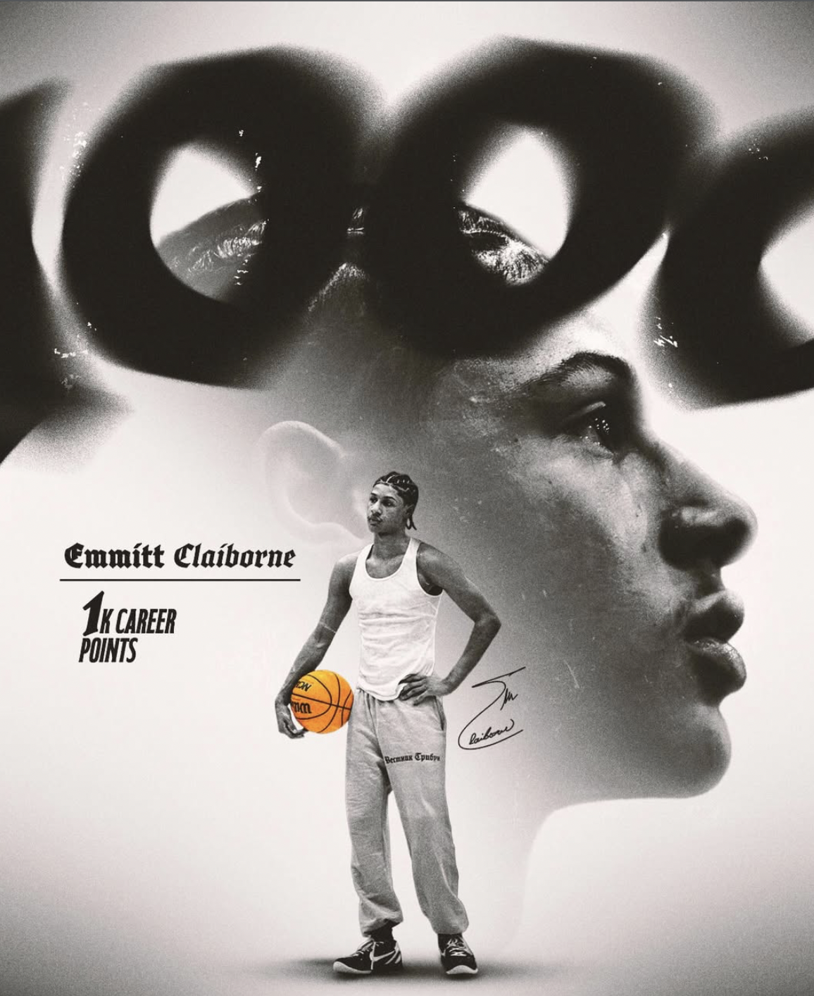 Emmitt Claiborne 1K career points